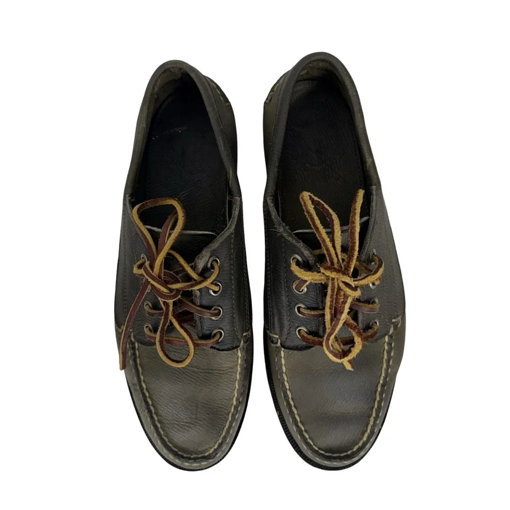 Rancourt & Co Brooks Brothers Ranger Moc Moccasins Boat Shoes Made In USA 8.5 D